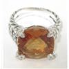 Image 4 : David Yurman Silver Citrine & Diamond Ring