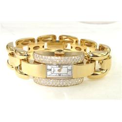 Chopard 18K Gold Diamond La Strada Women Watch