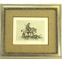 Ace Powell signed lithograph