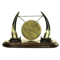 Victorian horned dinner gong