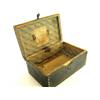 Image 3 : 19th Century leather and tacked document box