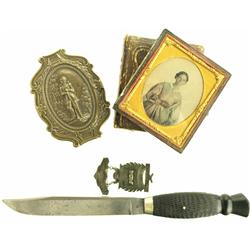 Collection of 4 includes San Francisco bowie knife