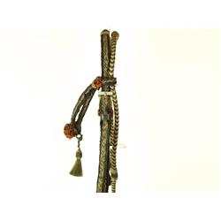 Early braided horsehair headstall