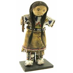 Circa 1900 Sioux beaded doll