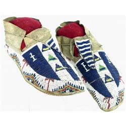 C. 1880-1890 Sioux moccasins