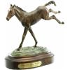 Image 1 : Bill Nebeker bronze entitled  "Chasin the Wind"