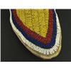Image 2 : C. 1870-1890 Assiniboine Beaded Moccasins