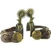 Image 1 : Unmarked Drop Shank Cowboy Spurs