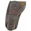 Image 1 : Floral carved OJ Snyder marked single loop holster