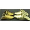 Image 2 : Two sets early brass Spanish stirrups