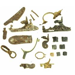 Collection of 13 artifacts from Ft. Buford ND