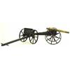Image 2 : Antique miniature cannon and caisson