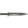 Image 1 : Spear point knife 12" double edged blade