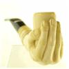Image 3 : Excellent bone ivory carved smoking pipe