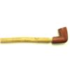 Image 2 : C. 1890's Catlanite pipe with wood stem