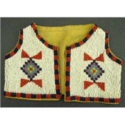 Beaded Baby Sized Vest
