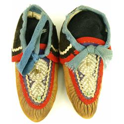 C. 1900 Child's moccasins