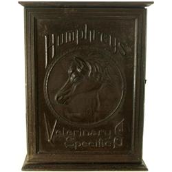 Rare Humphreys Veterinary Specific Cabinet