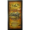 Image 1 : SHERIDAN RODEO Colored Lithograph