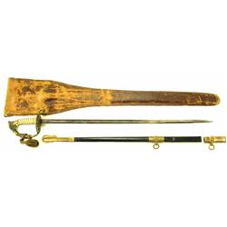 1852 Naval officer's sword