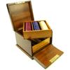 Image 1 : Cased set of Mother of Pearl gambling chips