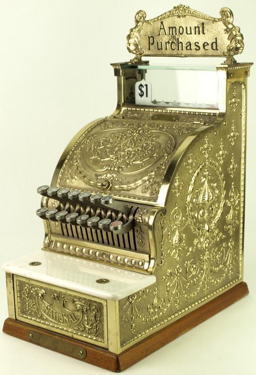 Brass National Cash Register Model 313 special