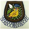 Image 1 : Double sided beaded flat bag