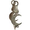 Image 1 : Silver inlaid half moon cheek bit