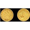 Image 1 : Collection of 2 $5 gold coins