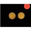 Image 2 : Collection of 2 $5 gold coins