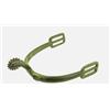 Image 1 : CS marked brass spurs with original rowel intact