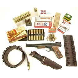 Collection of ammunition and miscellaneous