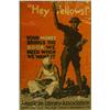Image 1 : "Hey Fellows" Military poster