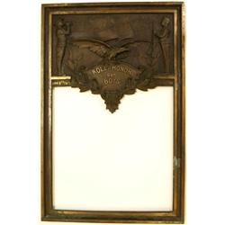 Brass WWI plaque frame "Roll of Honor our Boys"