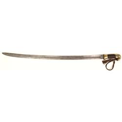 Unmarked German sword