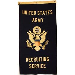 WWII United States Army Recruiting Service banner