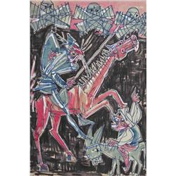 Don Quixote by Marcel Janco