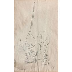 Oil Lamps by Yosl Bergner