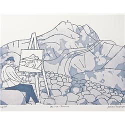 Aix-en-Provence by Julian Trevelyan