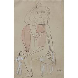 Nude Female by Yankel Adler