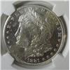 Image 2 : 1881S Morgan $  NGC62PL reverse is a 64