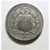 Image 1 : 1866 proof shield nickel. Has the diagnostic centering dots for proof only
