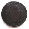 Image 1 : 1806 stemless half cent VF