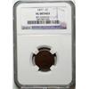 Image 1 : 1877 Indian penny NGC VG details reverse damage