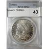 Image 1 : 1881O Morgan $  PCGS64