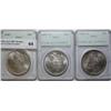 Image 1 : 1883O,1884O and 1887 Morgan $  OGH RATTLERS PCGS61