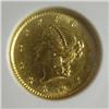 Image 2 : 1853 $1 GOLD ANACS AU details cleaned