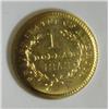 Image 3 : 1853 $1 GOLD ANACS AU details cleaned