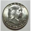 Image 1 : 1952S  Franklin half $ MS64