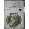 Image 1 : 1925 Peace $  NGC66